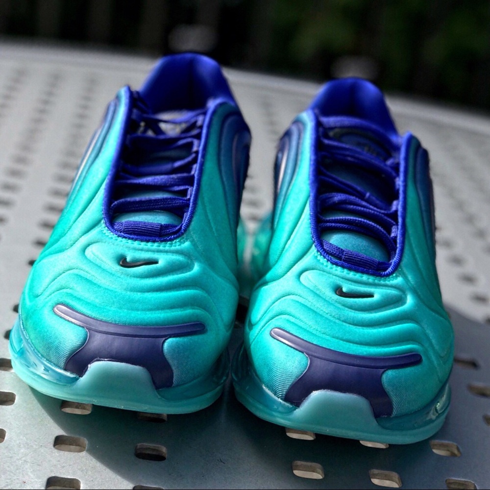 SALE NWT NIKE Air Max 720 Blue Jade - Picture 4 of 8